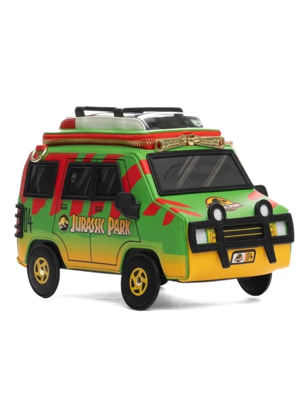 Loungefly Universal Jurassic Park Safari Tour Vehicle Light Up Figural Crossbody